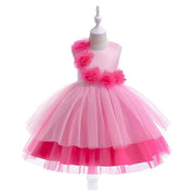 Halloween Costume Dress for Girls Witch Role Play Cosplay Party Performance Dress with Tulle Skirt