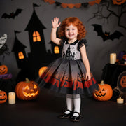 Halloween New Kids Costume Princess Dress Little Witch Cosplay Festival Performance Gown