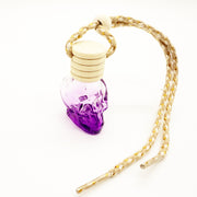 8ML five-line cover color spray skull glass bottle pendant empty bottle wooden cover new style multi-color Halloween
