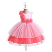 Halloween Costume Dress for Girls Witch Role Play Cosplay Party Performance Dress with Tulle Skirt