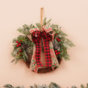 Christmas 40CM PE Wreath Door Hanging Vine Ring Decoration Outdoor Hanging Decor