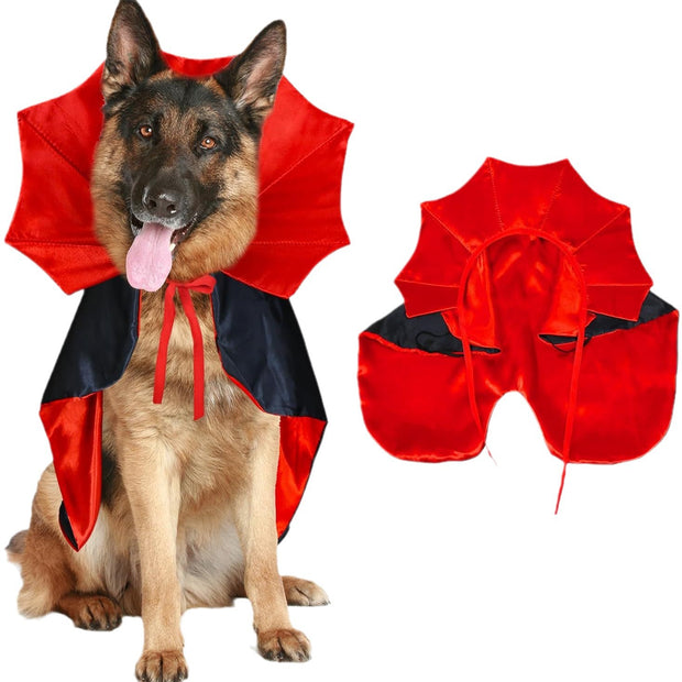 Halloween pet cat dog funny bat costume cloak